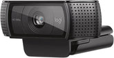Logitech C920 Pro Widescreen HD Webcam – 1080p Camera for Video Calling and Recording, Compatible with Desktop and Laptop Computers